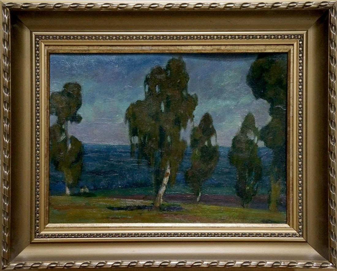 Oil painting In the woods (1 of 8)