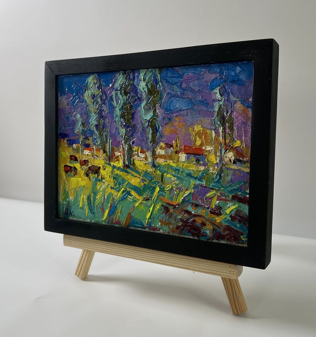 Oil painting Country Nights Oleksiy Ivanyuk - 2