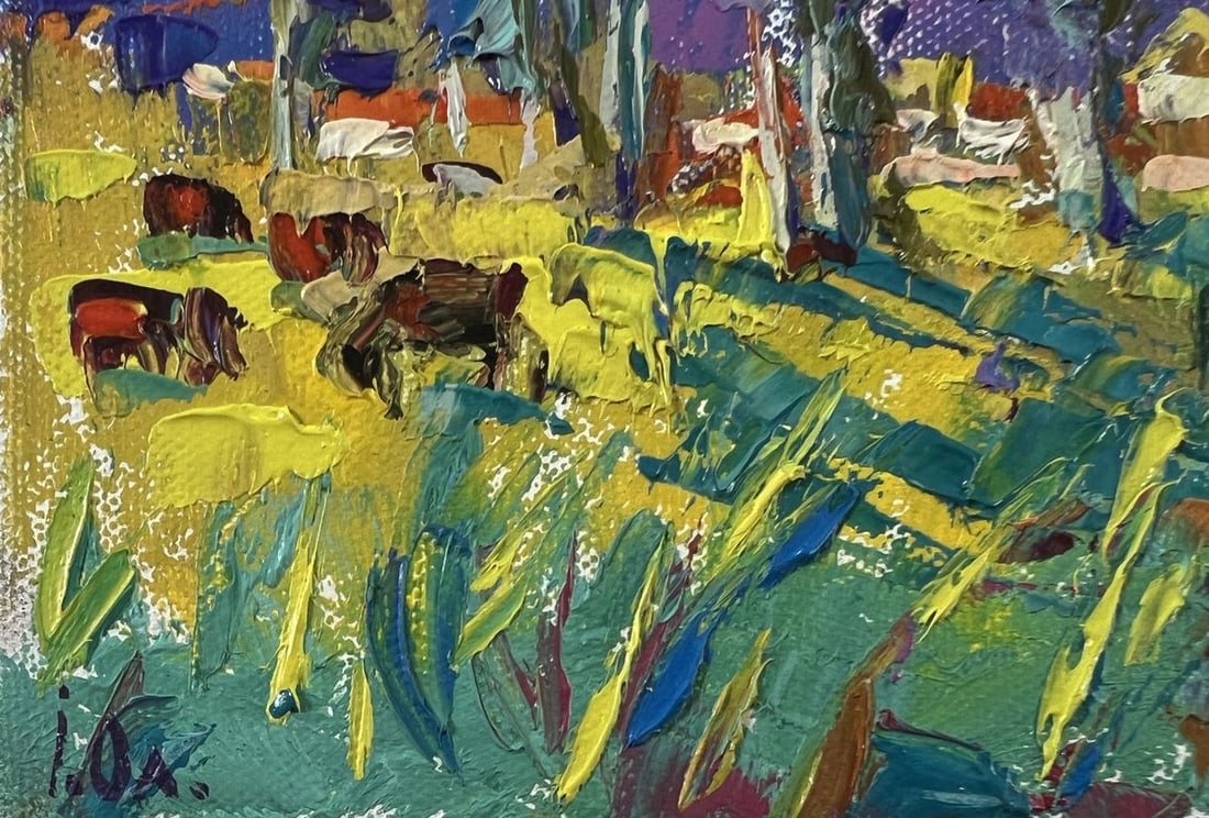 Oil painting Country Nights Oleksiy Ivanyuk - 6