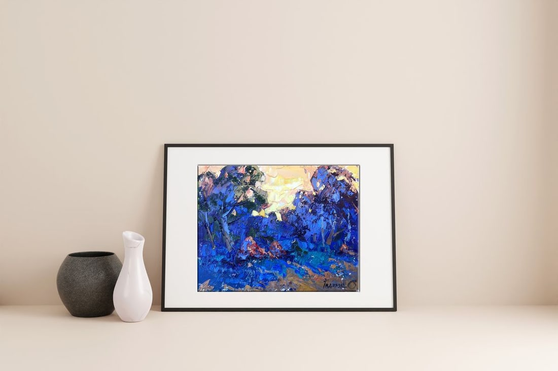 Oil painting Evening coolness Kalenyuk Alex - 3