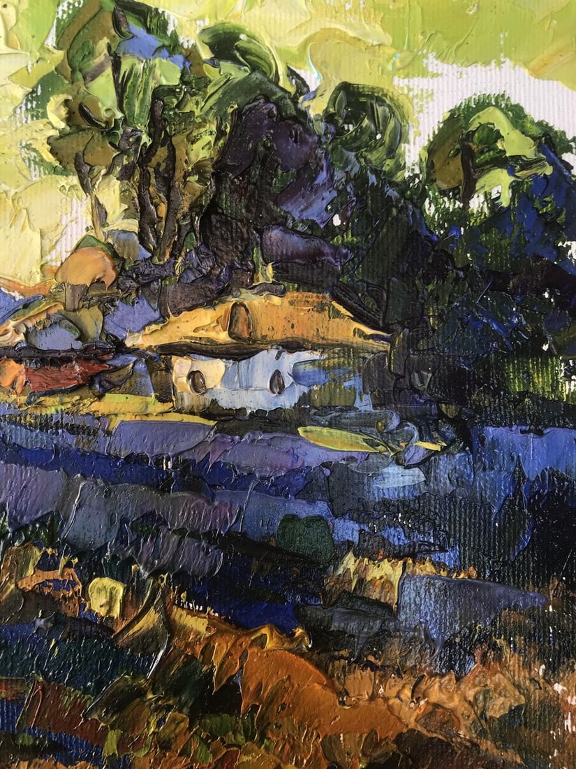 Oil painting Cold evening Kalenyuk Alex - 10