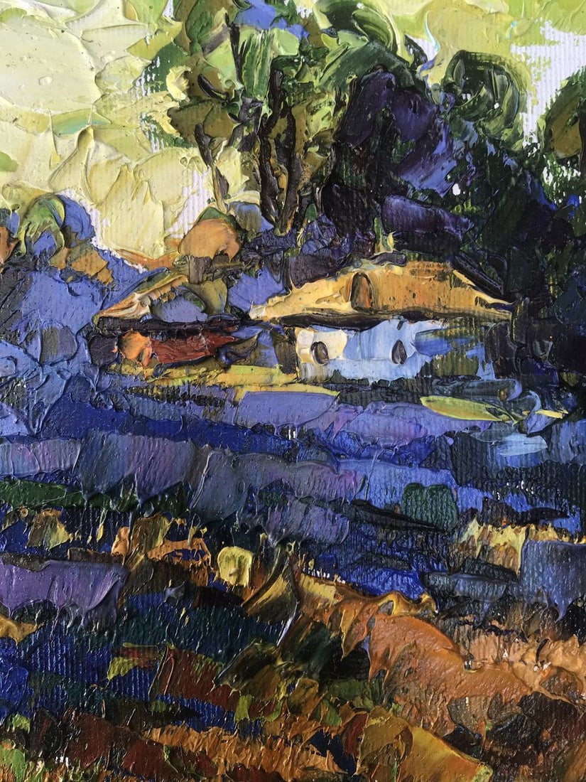 Oil painting Cold evening Kalenyuk Alex - 8