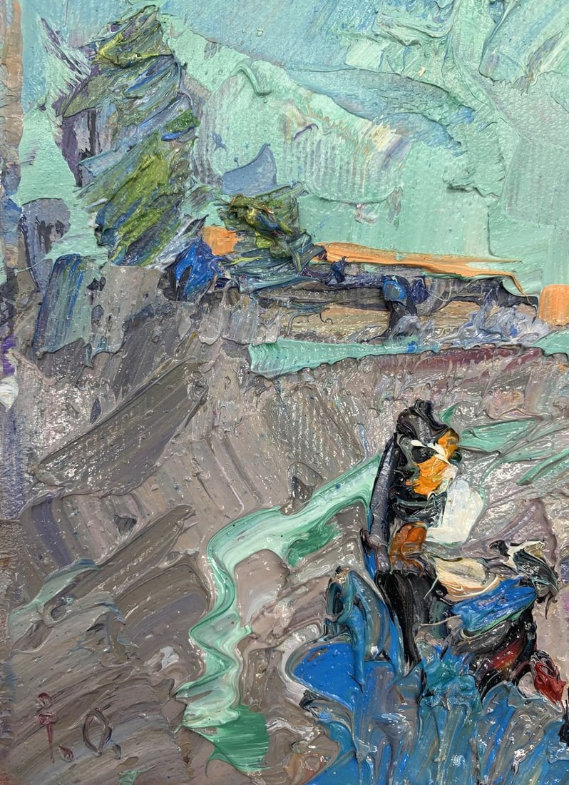 Oil painting Night Kalenyuk Alex - 5