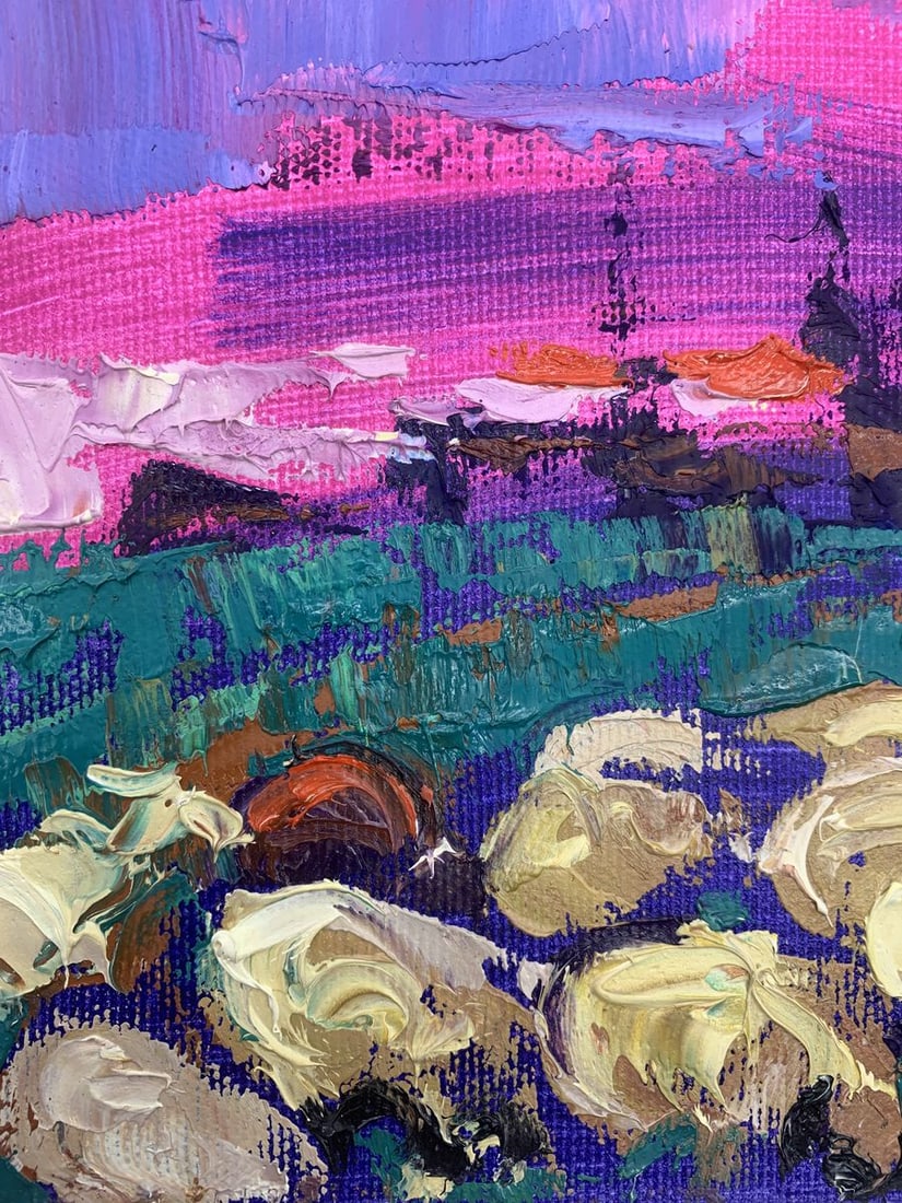 Oil painting On the meadow Kalenyuk Alex - 5