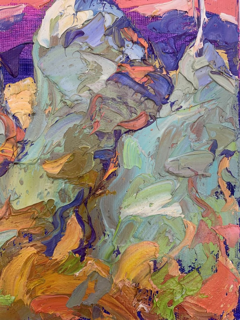 Oil painting Fresh hay Kalenyuk Alex - 11