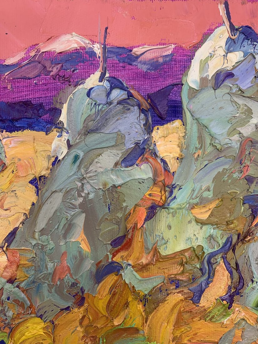 Oil painting Fresh hay Kalenyuk Alex - 6