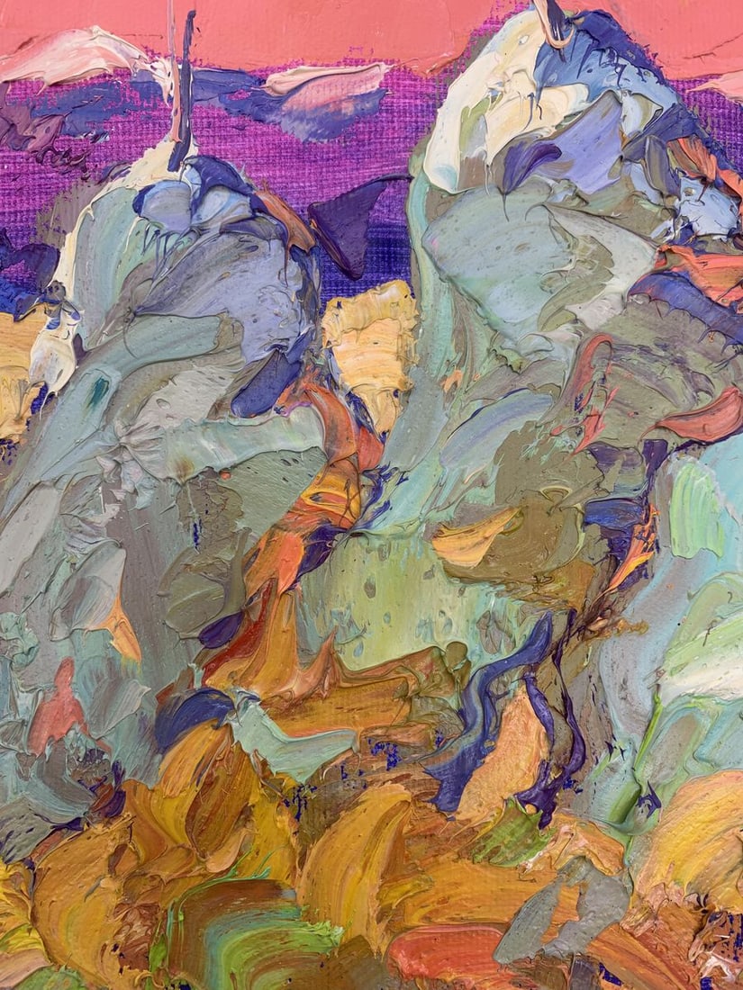 Oil painting Fresh hay Kalenyuk Alex - 7