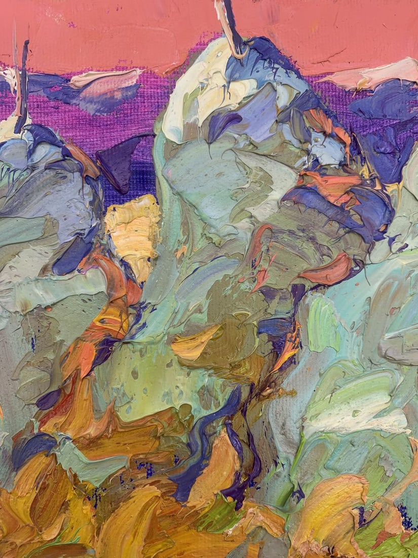 Oil painting Fresh hay Kalenyuk Alex - 8