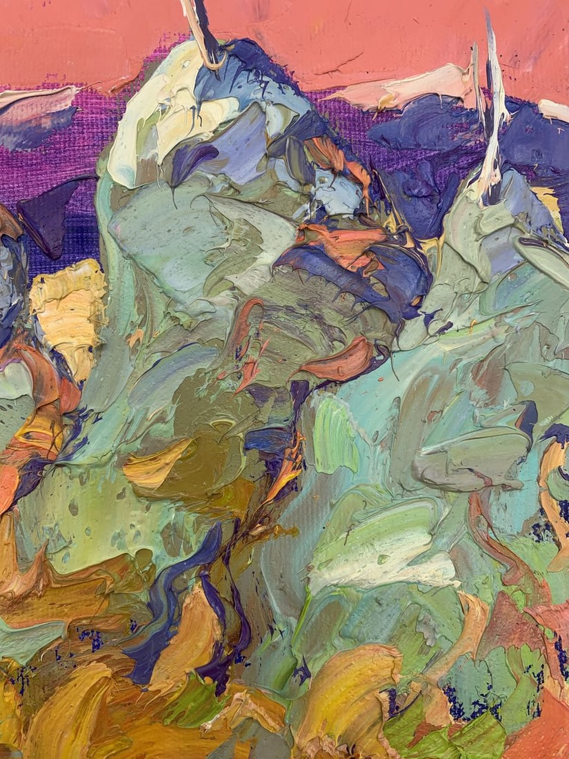 Oil painting Fresh hay Kalenyuk Alex - 9