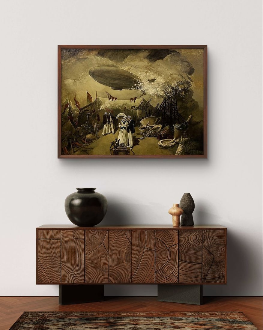 Oil painting Picnic Yuriy Laptev - 2