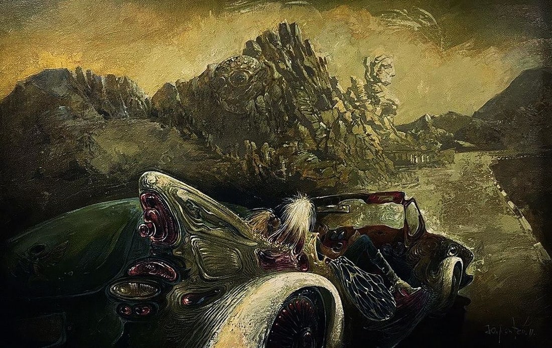 Oil painting Valley of ghosts Yuriy Laptev: Title: Oil painting Valley of ghosts Yuriy Laptev Description: No.Galler 53 *** ABOUT THIS PAINTING *** * TITLE: "Valley of ghosts" * ARTISTS: Yuriy Laptev * SIZE: 45x70 cm/'17.71x27.55 inches'*