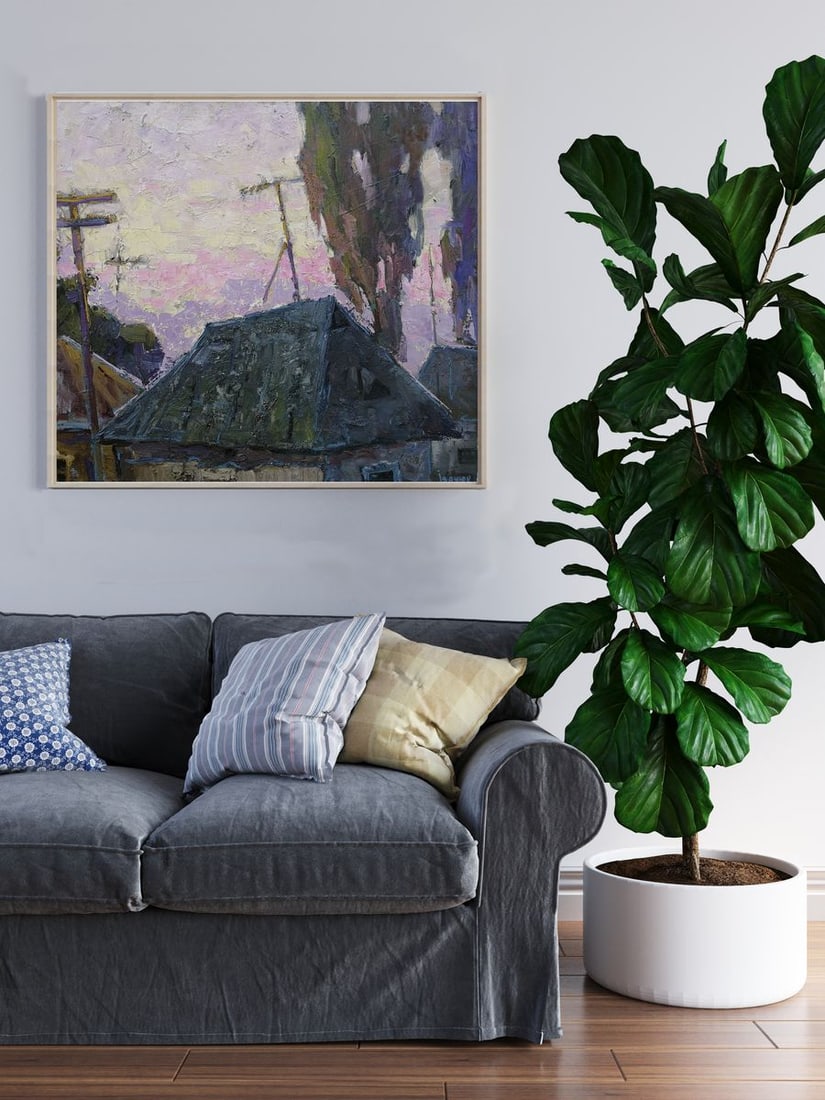 Oil painting Rural life Kalenyuk Alex - 2