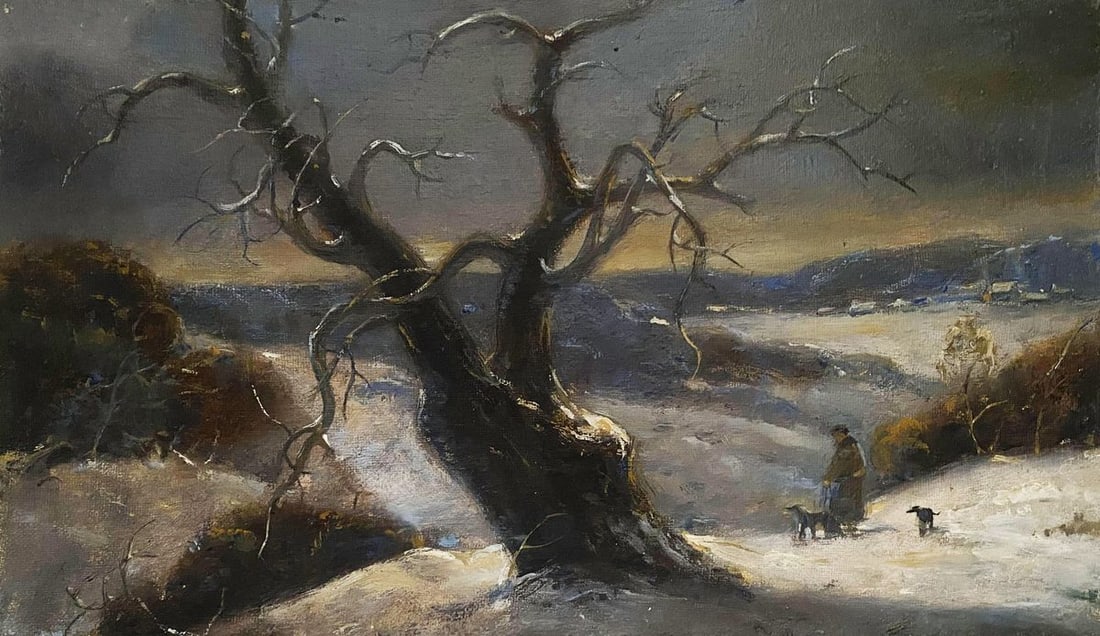 Oil painting Return Litvinov Oleg Arkad'yevich (1 of 9)