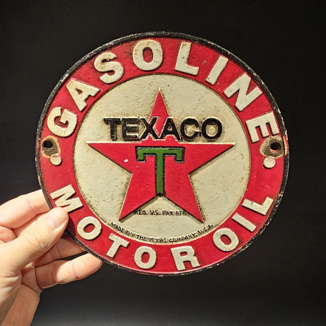 8" Round Metal Sign Plaque - 2