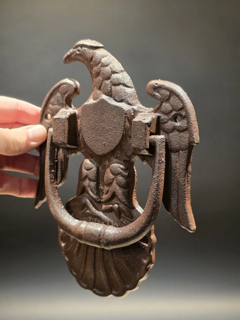 Cast Iron Eagle Door Knocker - 6