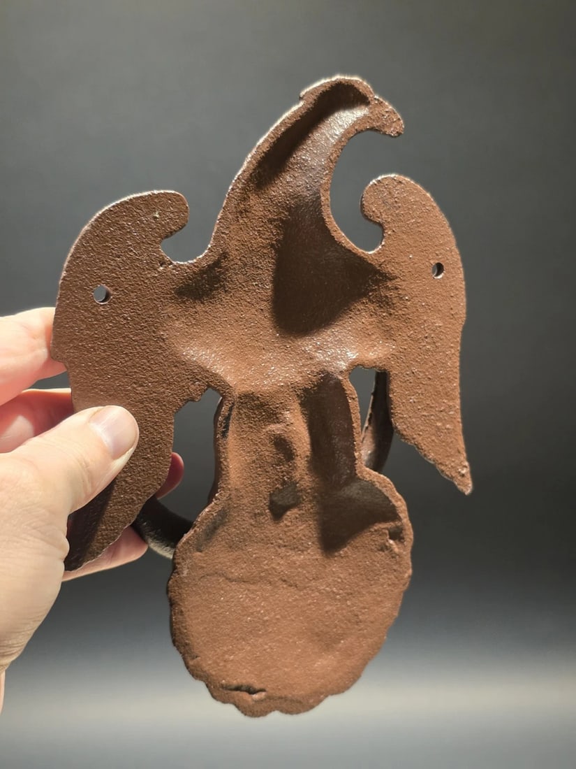 Cast Iron Eagle Door Knocker - 8