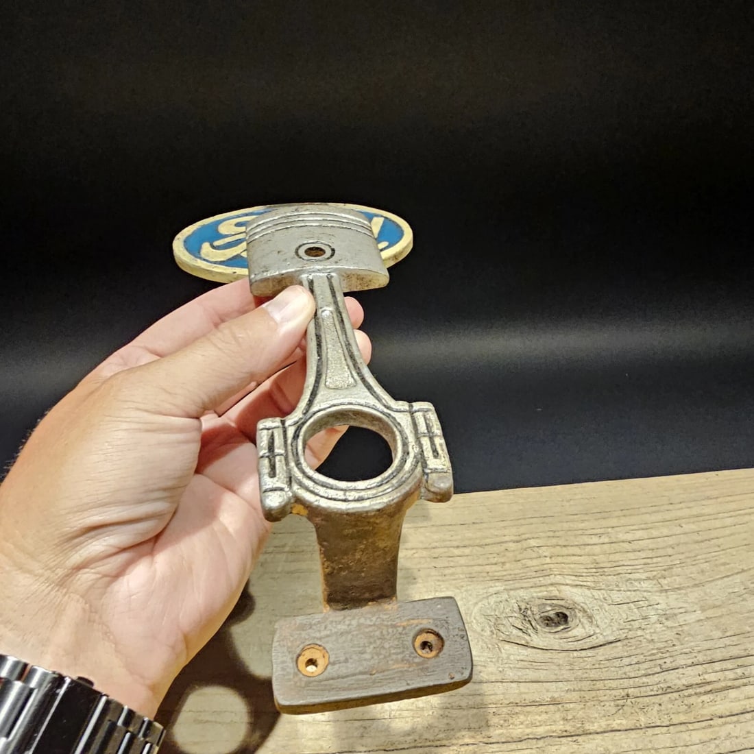 Cast Iron Ford Door Gate Handle - 18