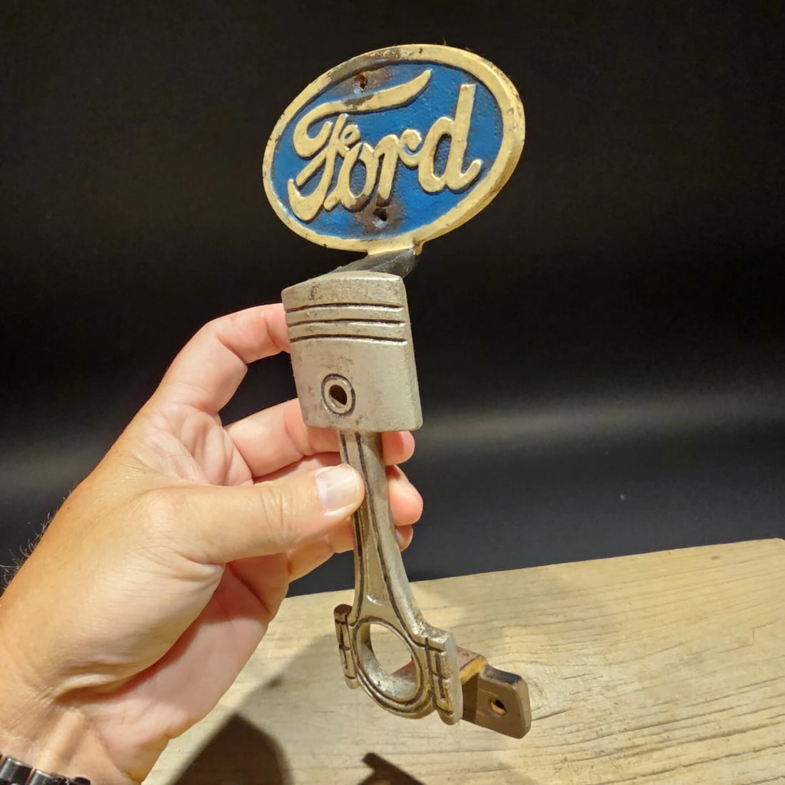 Cast Iron Ford Door Gate Handle - 9