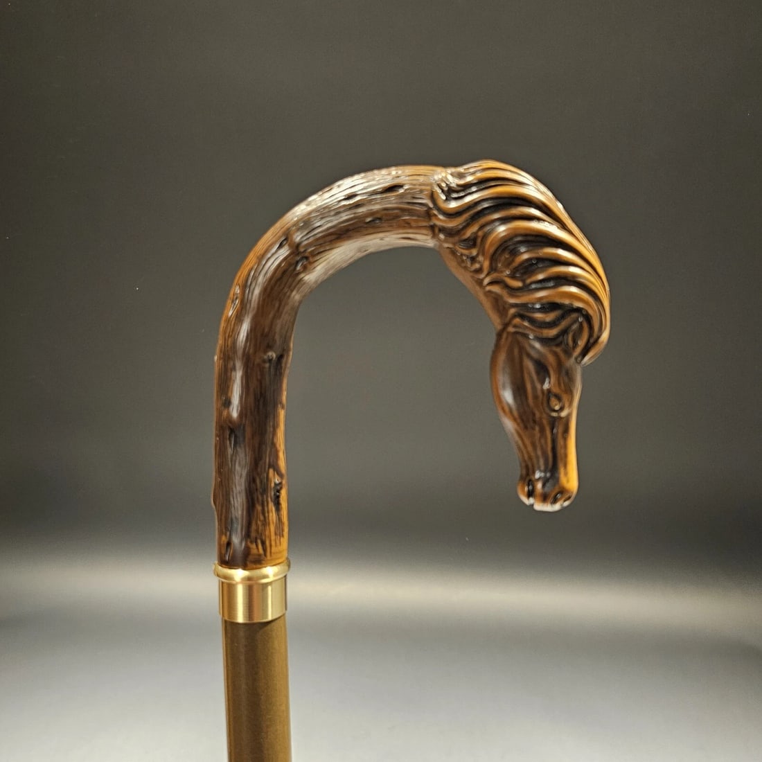 36" Horse Head Walking Stick Cane - 13