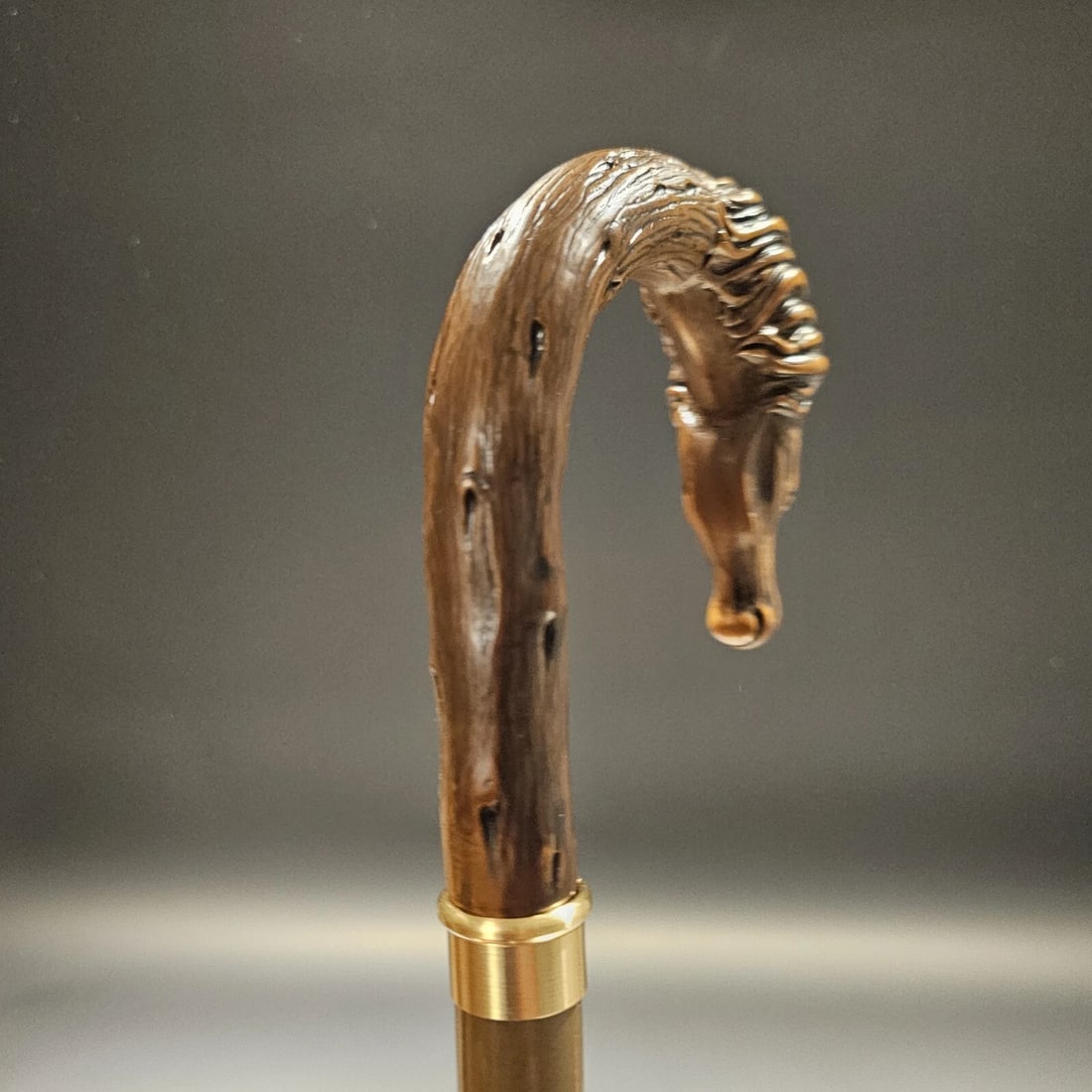 36" Horse Head Walking Stick Cane - 3