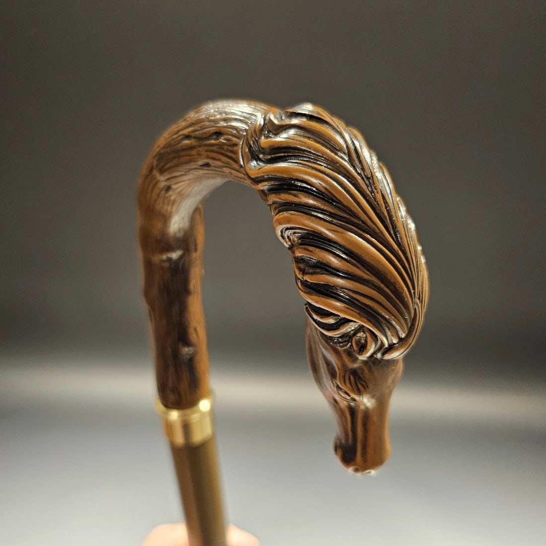 36" Horse Head Walking Stick Cane - 8