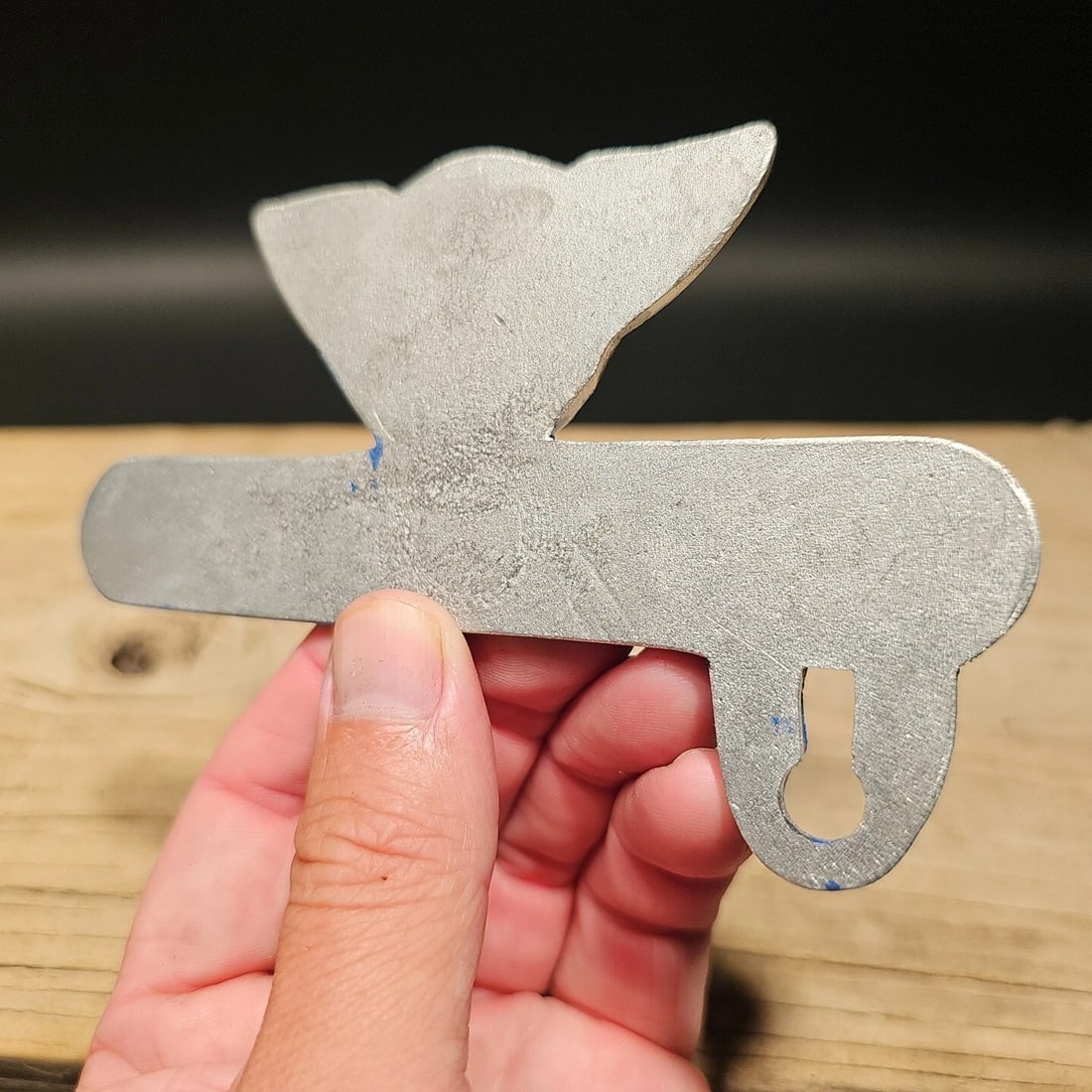 St. Christopher Plate Fob Topper - 6