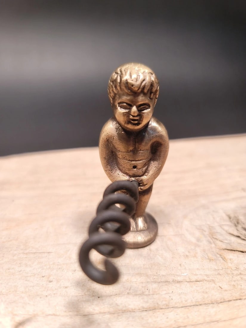 Boy Brass & Iron Corkscrew - 4