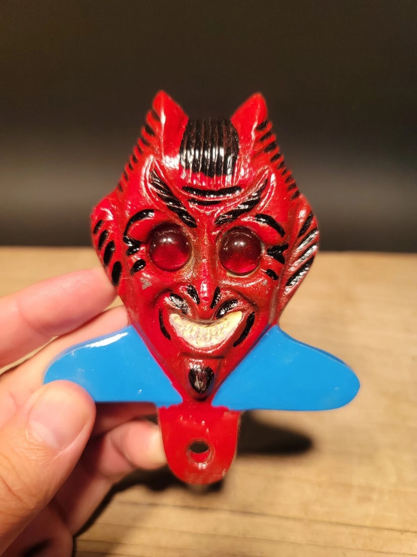 Devil License Plate Fob Topper - 2