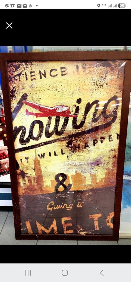 Rodney White Print of Iconic "Patience is Knowing It Will Happen & Giving Time": Title: Rodney White Print of Iconic "Patience is Knowing It Will Happen & Giving Time" Description: Rodney White Print of Iconic "Patience is Knowing It Will Happen & Giving Time" Please note that thi