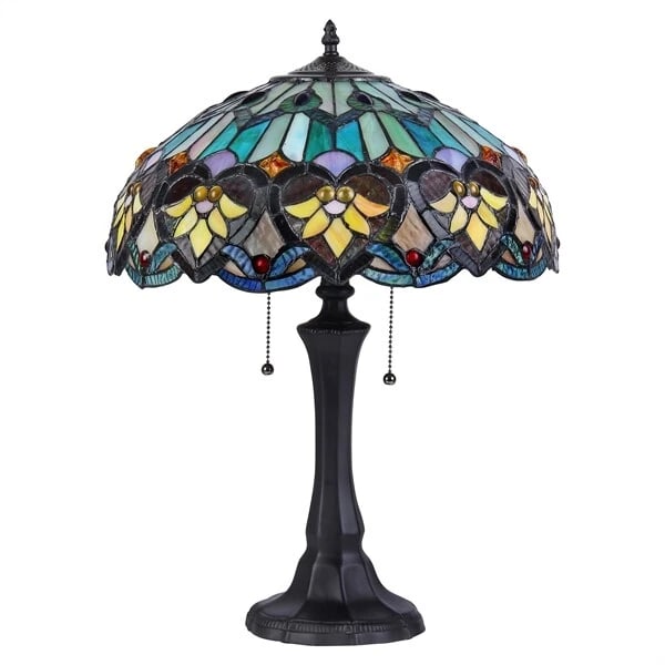 21.7" Stained Glass Table Lamp - 3