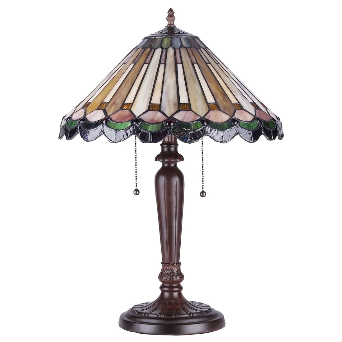 22" Stained Glass Table Lamp - 3