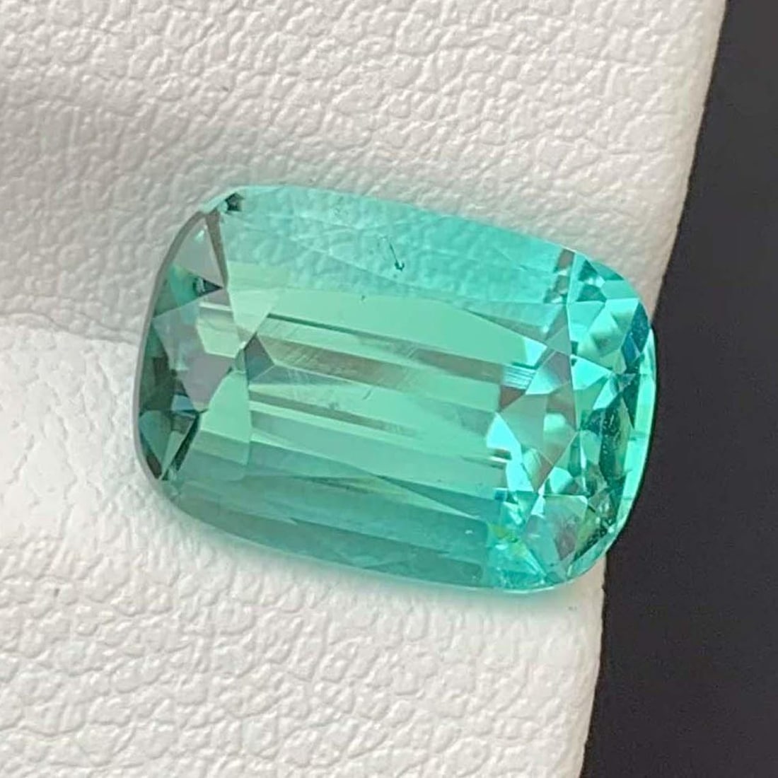 Seafoam Blue Tourmaline Gemstone: Natural October Birthstone, Afghanistan (4.67 CT) (1 of 9)
