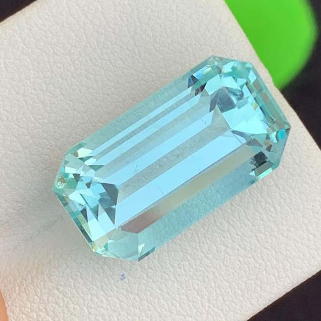 Emerald Cut Aquamarine Gemstone: 14.54 Carats, March Birthstone: Title: Emerald Cut Aquamarine Gemstone: 14.54 Carats, March Birthstone Description: Supplies for making crafts Materials: Gemstone: Aquamarine Natural Aquamarine Gemsto