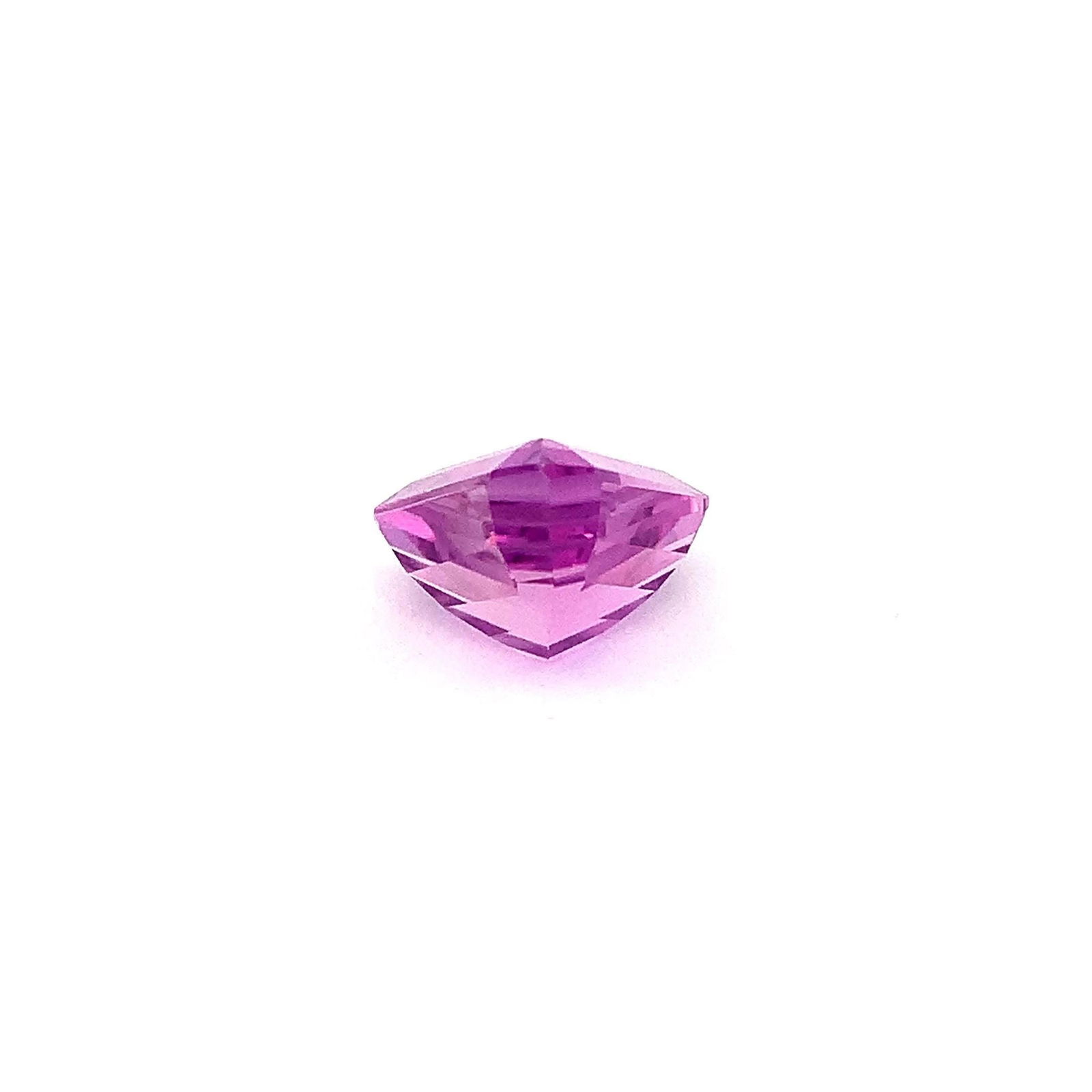 Trillion Cut Fuchsia Pink Kunzite Loose Gemstone For Jewelry - 13.02 Carat - 10
