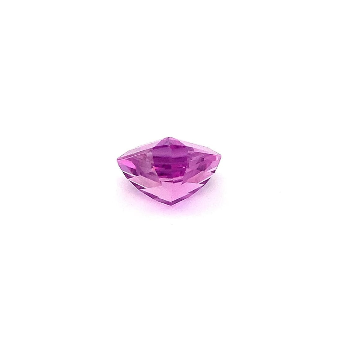 Trillion Cut Fuchsia Pink Kunzite Loose Gemstone For Jewelry - 13.02 Carat - 4