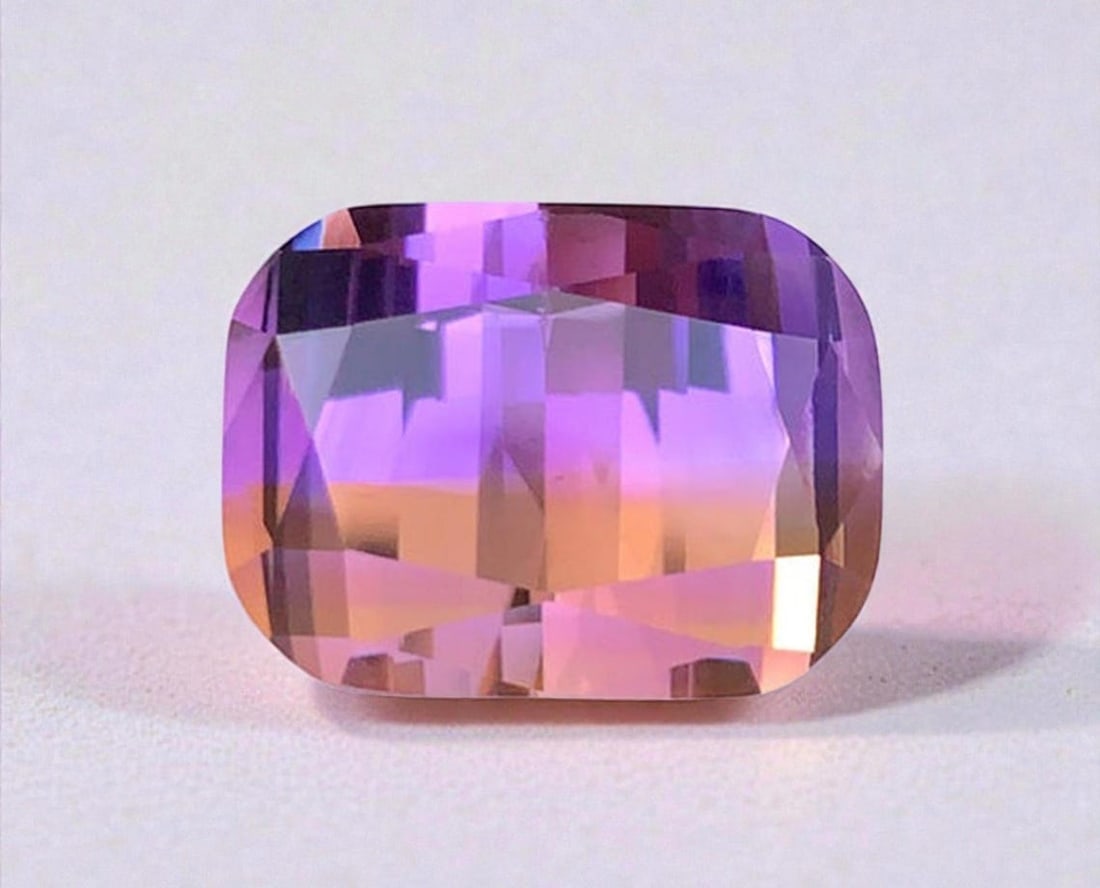 Natural Ametrine Gemstone: 35.00 CT Cushion Cut, February Birthstone: Title: Natural Ametrine Gemstone: 35.00 CT Cushion Cut, February Birthstone Description: Supplies for making crafts Materials: Gemstone: Ametrine Carat weight: 35.00