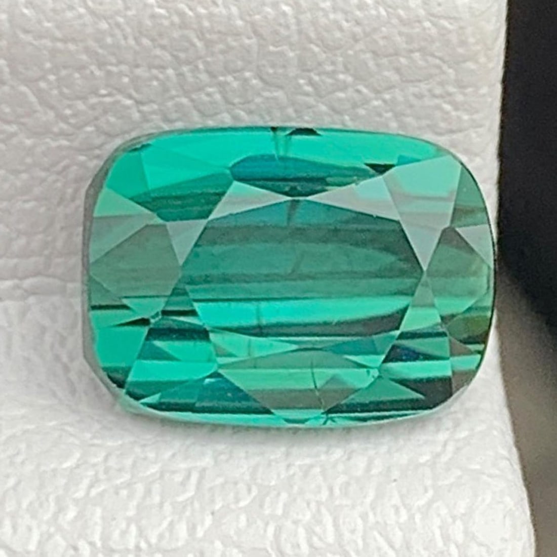Blue Green Tourmaline Gemstone: Natural October Birthstone, Africa (1.96 CT): Title: Blue Green Tourmaline Gemstone: Natural October Birthstone, Africa (1.96 CT) Description: Supplies for making crafts Materials: Gemstone: Tourmaline Blue Green T