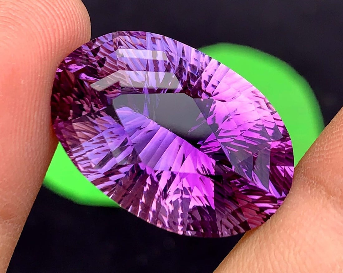 Fancy Cut Amethyst Gemstone: Natural February Birthstone, 35.25 Carats: Title: Fancy Cut Amethyst Gemstone: Natural February Birthstone, 35.25 Carats Description: Supplies for making crafts Materials: Gemstone: Amethyst Carat weight: 35.25 <b