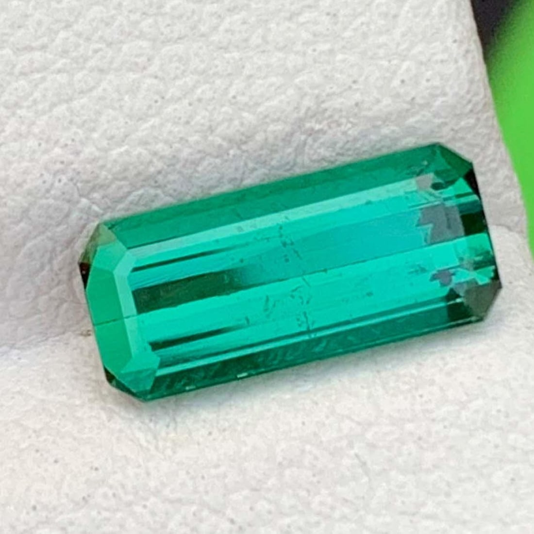 Natural Bright Cerulean Color Tourmaline Gemstone For Ring Making (1 of 13)