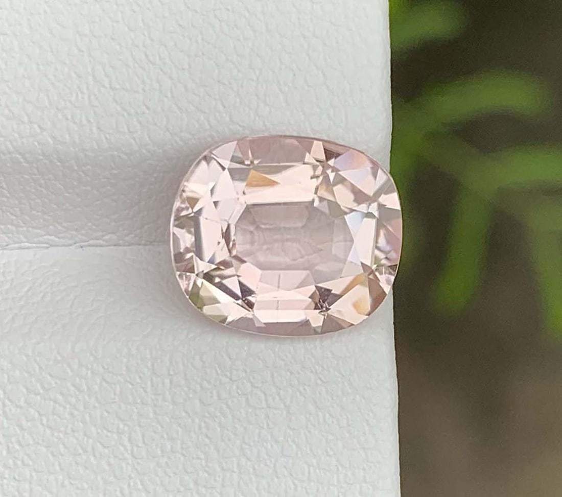 Dawn Pink Tourmaline Gemstone: Natural October Birthstone, Africa (4.28 CT): Title: Dawn Pink Tourmaline Gemstone: Natural October Birthstone, Africa (4.28 CT)Description: Supplies for making crafts Materials: Gemstone: Tourmaline Dawn Pink