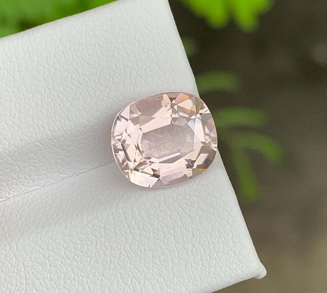 Dawn Pink Tourmaline Gemstone: Natural October Birthstone, Africa (4.28 CT) - 3