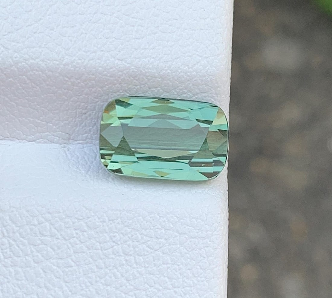 Pale Robin Blue Tourmaline Gemstone: Natural October Birthstone, Africa (2.70 CT) - 4