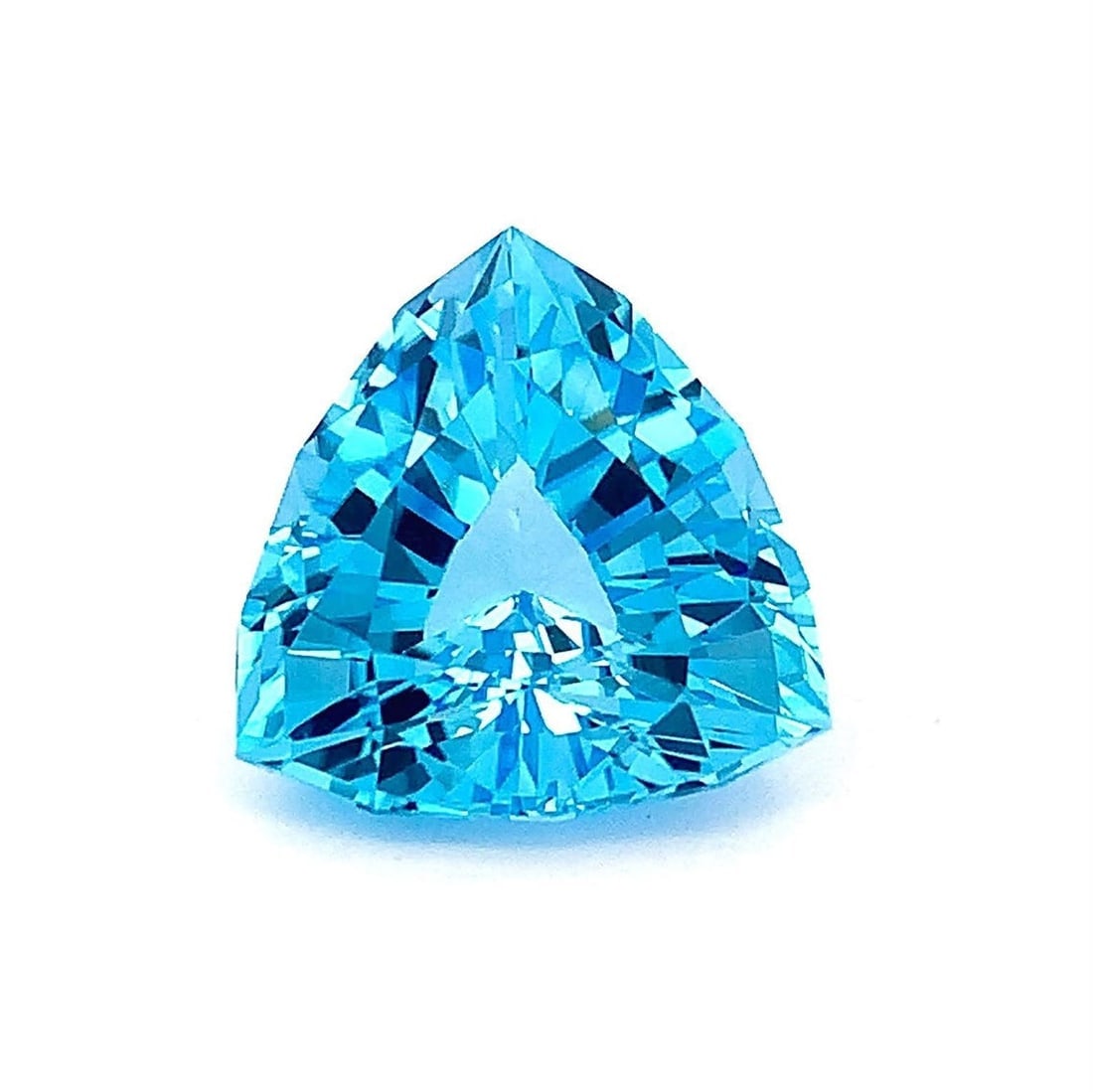 Swiss Blue Topaz Fancy Trillion Cut Loose Gemstone, Blue Topaz Gemstone 43 Carat: Title: Swiss Blue Topaz Fancy Trillion Cut Loose Gemstone, Blue Topaz Gemstone 43 Carat Description: " Supplies for making crafts Materials: Gemstone: Topaz Carat weight: 43 Topaz Details: • Wei