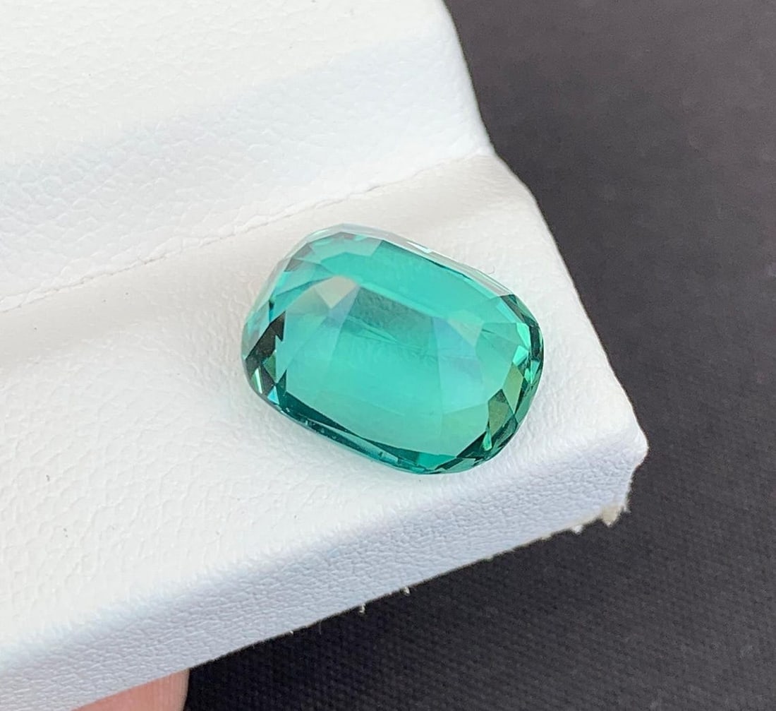 Blue Lagoon Tourmaline Gemstone: Natural October Birthstone, Afghanistan (6.25 CT) - 2