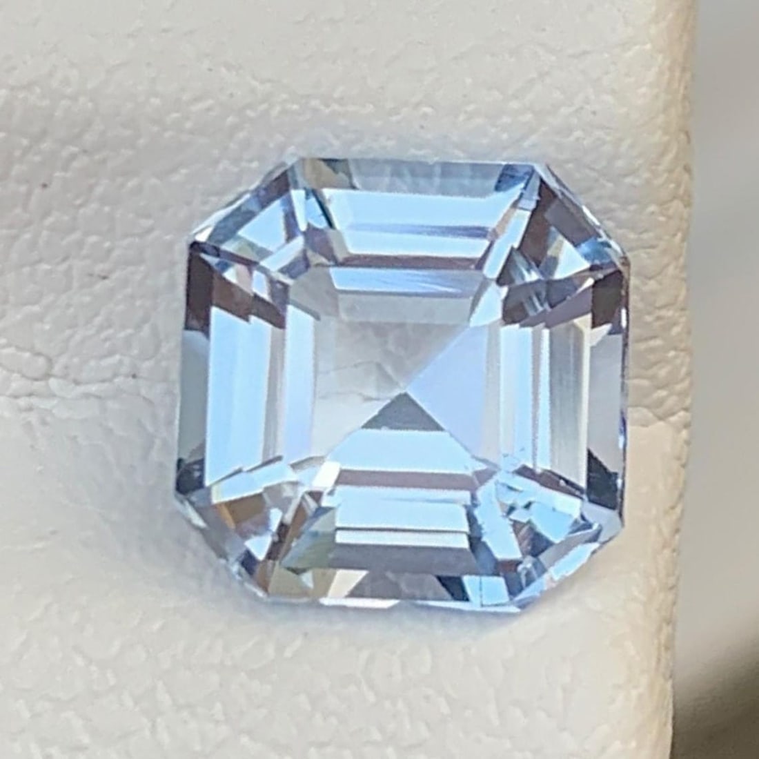Santa Maria Aquamarine Gemstone: 2.45 CT Asscher Cut Beryl: Title: Santa Maria Aquamarine Gemstone: 2.45 CT Asscher Cut BerylDescription: Supplies for making crafts Materials: Gemstone: Aquamarine Natural Aquamarine Gemstone,