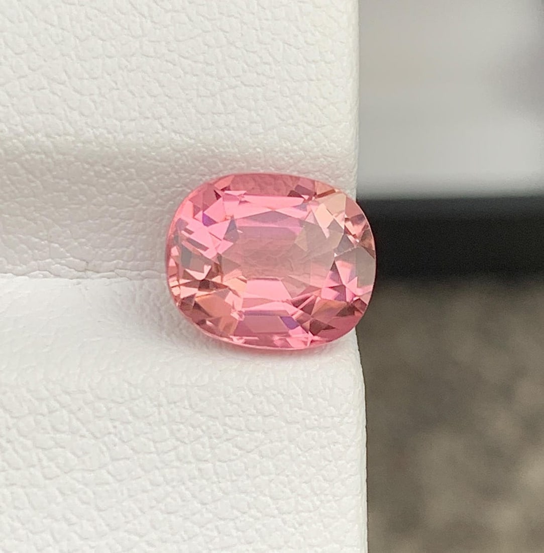 Lilac Pink Tourmaline Gemstone: Natural October Birthstone, Africa 2.75 CTs - 5