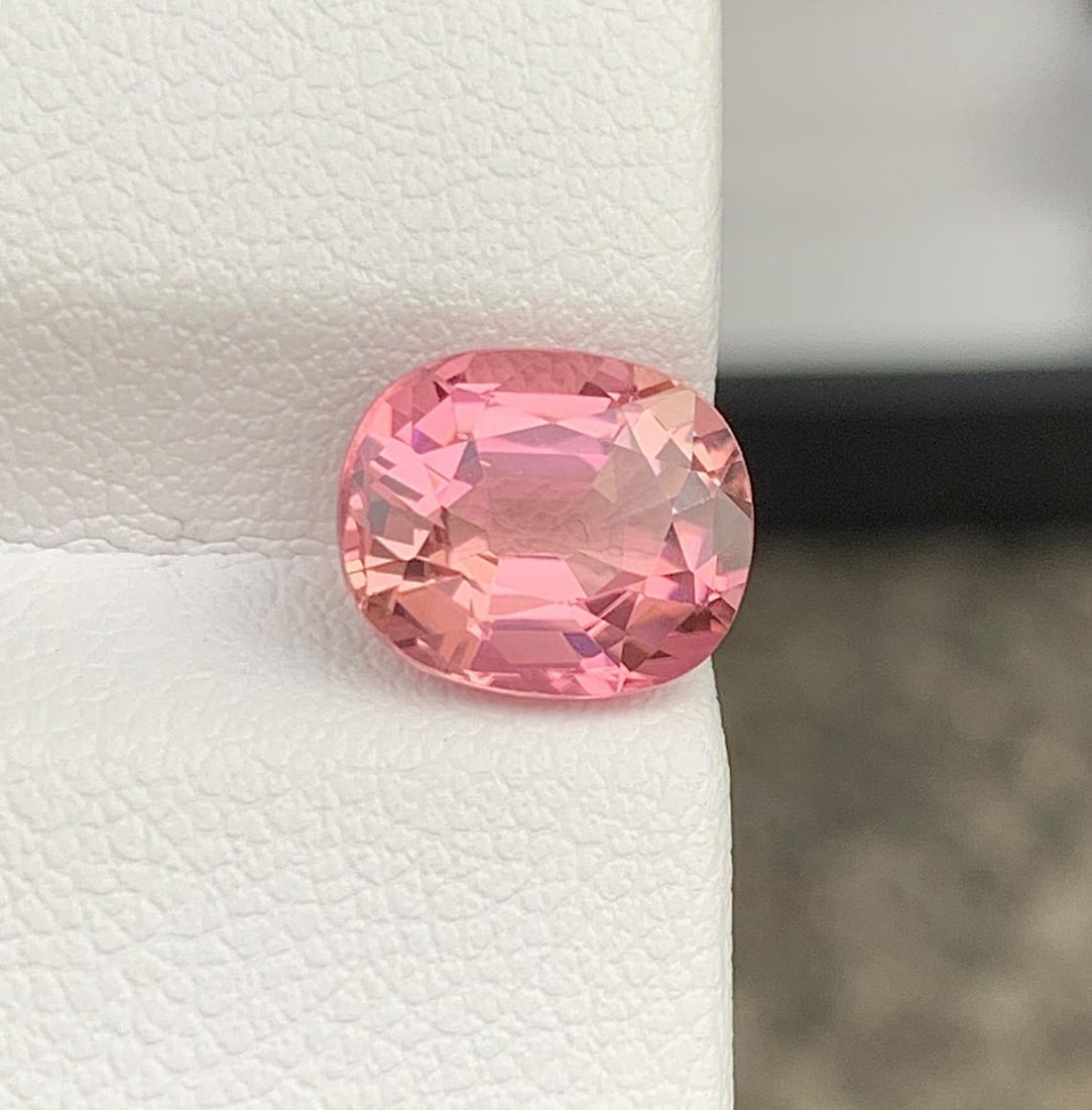 Lilac Pink Tourmaline Gemstone: Natural October Birthstone, Africa 2.75 CTs - 6