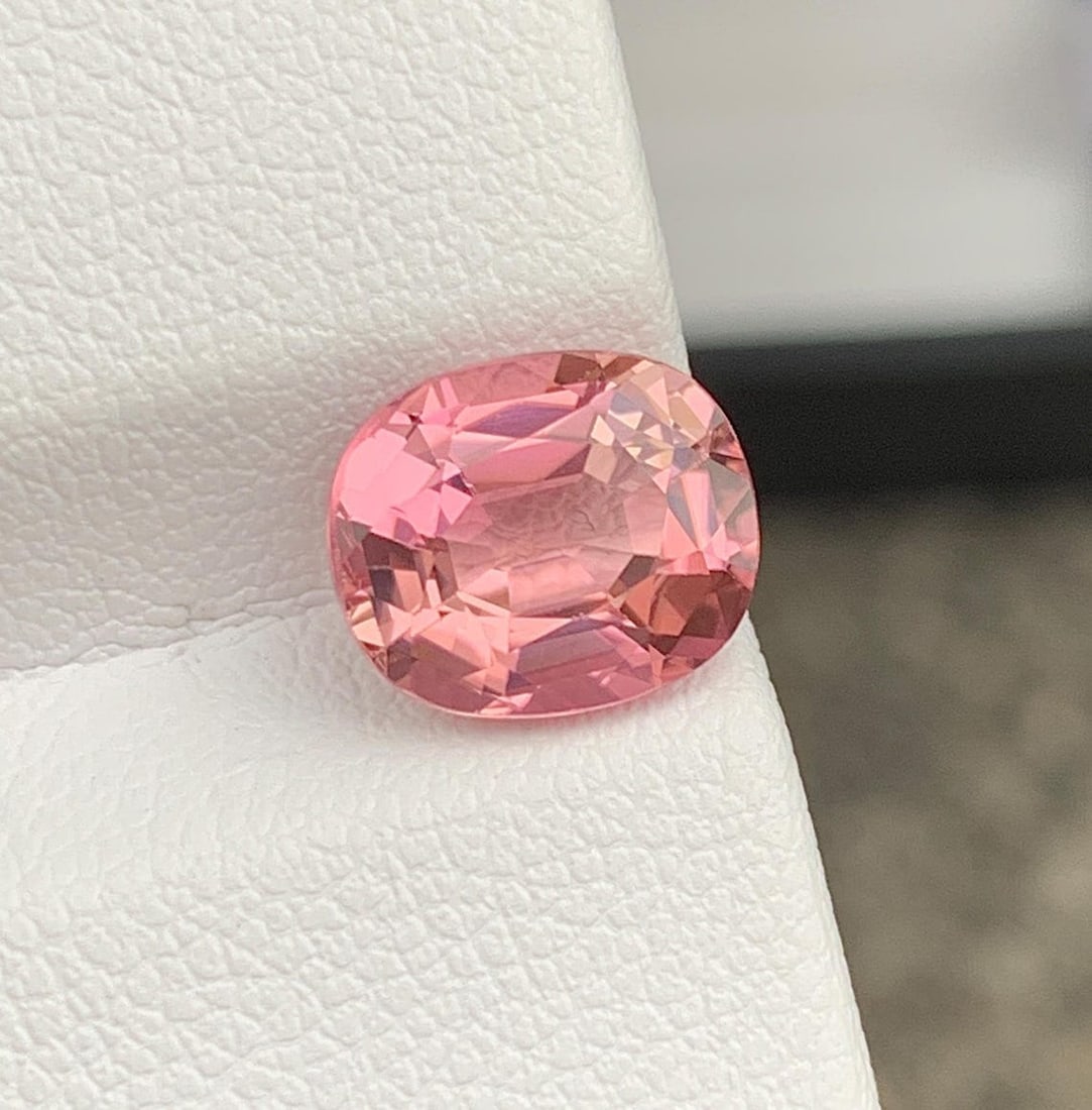 Lilac Pink Tourmaline Gemstone: Natural October Birthstone, Africa 2.75 CTs - 7