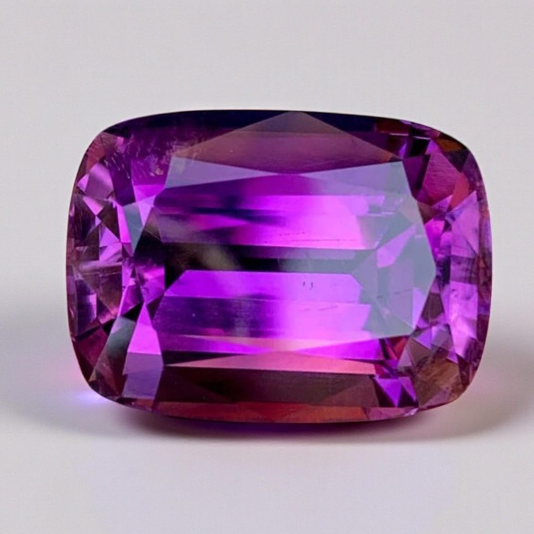 Cushion Cut Amethyst Gemstone: 28.94 Carats, February Birthstone (1 of 11)