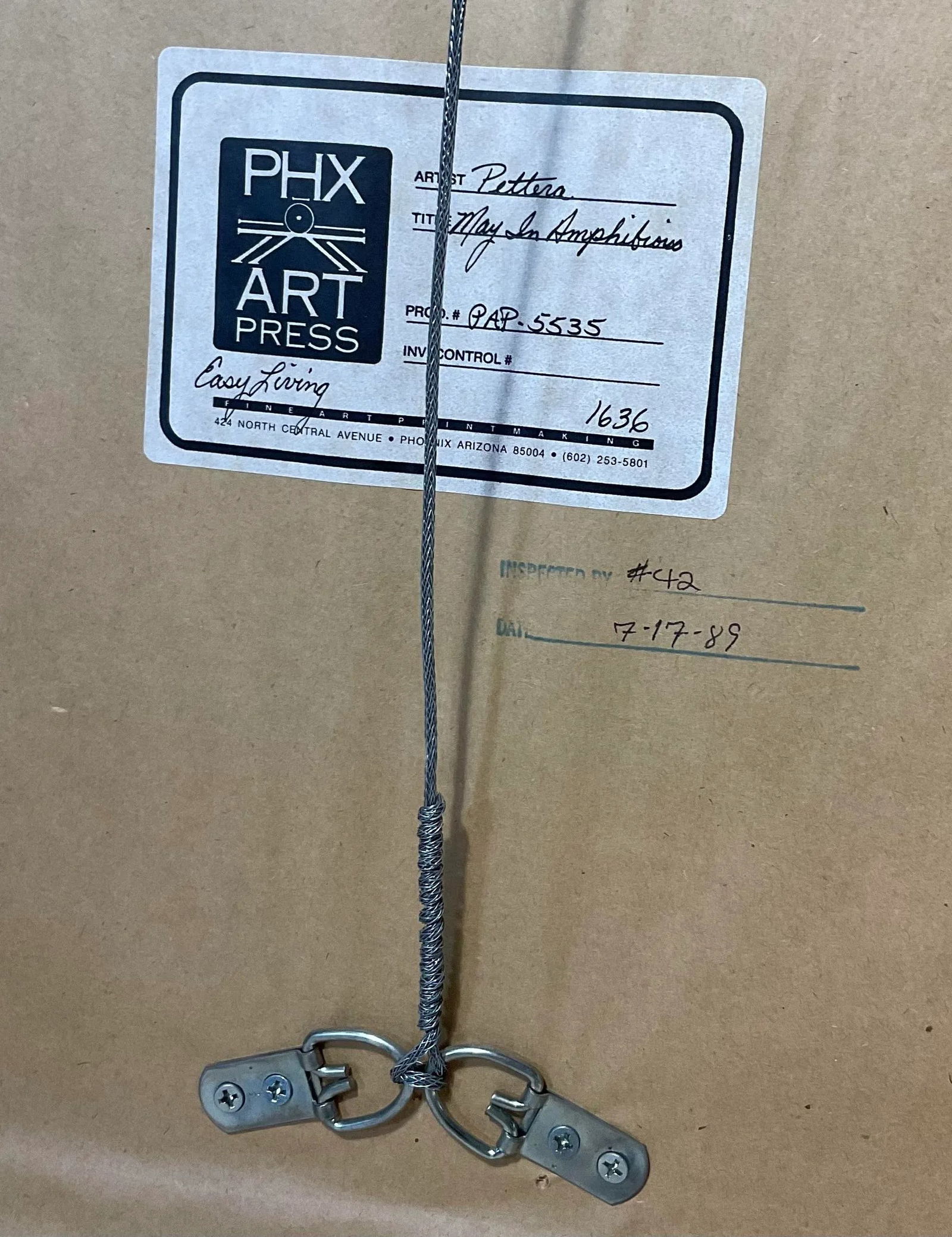 Anthony Pettera "May in Amphibious" 1989 - 12